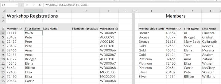 So sánh hàm XLOOKUP và VLOOKUP trong Excel